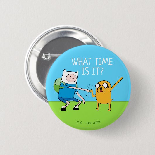 Abenteuerzeit | Finn & Jake Fist Bump Button (Vorne & Hinten)
