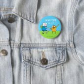 Abenteuerzeit | Finn & Jake Fist Bump Button (Beispiel)