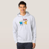 Abenteuerzeit | Finn & Jake Fist Bump Hoodie (Vorne ganz)
