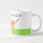 Abenteuerzeit | Finn & Jake Fist Bump Jumbo-Tasse (Rechts)
