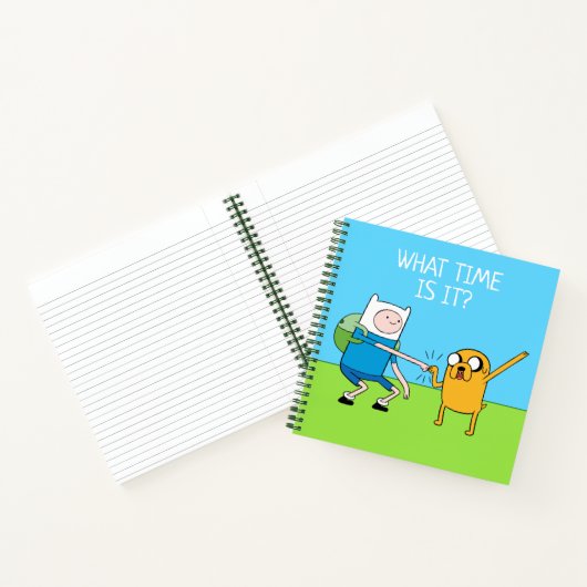 Abenteuerzeit | Finn & Jake Fist Bump Notizblock (Innenseite)