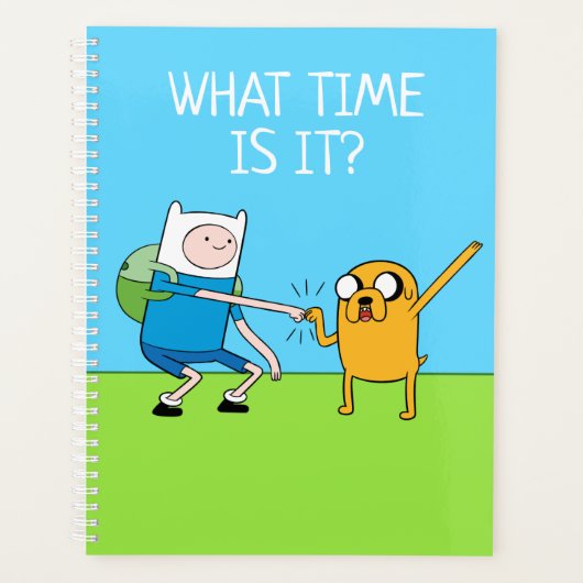 Abenteuerzeit | Finn & Jake Fist Bump Planer (Vorderseite)