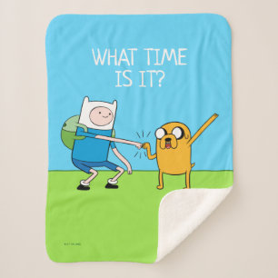 Abenteuerzeit   Finn & Jake Fist Bump Sherpadecke