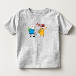 Abenteuerzeit Finn & Jake Fist Bump T - Shirt