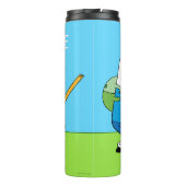 Abenteuerzeit | Finn & Jake Fist Bump Thermosbecher (Rückseite)