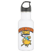 Abenteuerzeit | Finn Riding Jake Edelstahlflasche (Vorderseite)