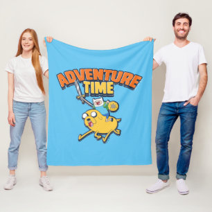 Abenteuerzeit   Finn Riding Jake Fleecedecke