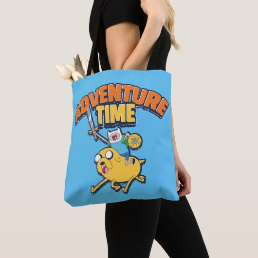 Abenteuerzeit | Finn Riding Jake Tasche (Von Nahem)