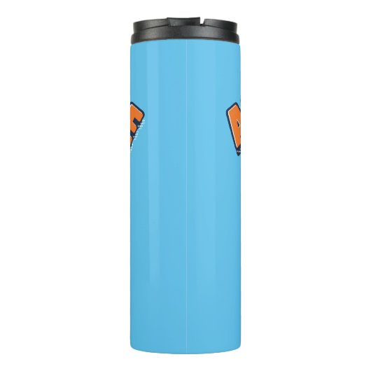 Abenteuerzeit | Finn Riding Jake Thermosbecher (Rückseite)