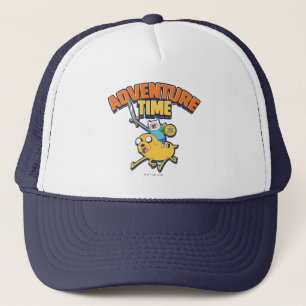 Abenteuerzeit   Finn Riding Jake Truckerkappe
