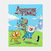 Abenteuerzeit | Finn's Backpack Adventure Gear Fleecedecke (Vorderseite)