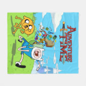 Abenteuerzeit | Finn's Backpack Adventure Gear Fleecedecke (Vorderseite (Horizontal))