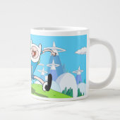 Abenteuerzeit | Finn's Backpack Adventure Gear Jumbo-Tasse (Rechts)