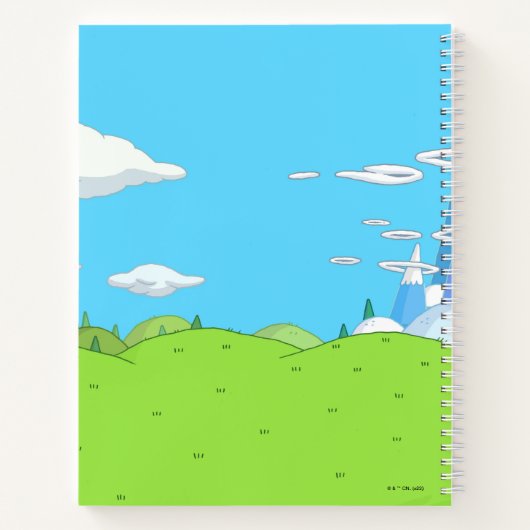 Abenteuerzeit | Finn's Backpack Adventure Gear Notizblock (Rückseite)