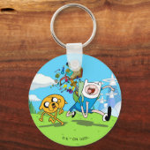 Abenteuerzeit | Finn's Backpack Adventure Gear Schlüsselanhänger (Vorderseite)