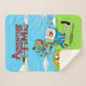 Abenteuerzeit | Finn's Backpack Adventure Gear Sherpadecke (Vorderseite (Horizontal))