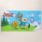 Abenteuerzeit | Finn's Backpack Adventure Gear Strandtuch (Vorderseite)