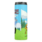 Abenteuerzeit | Finn's Backpack Adventure Gear Thermosbecher (Rückseite)