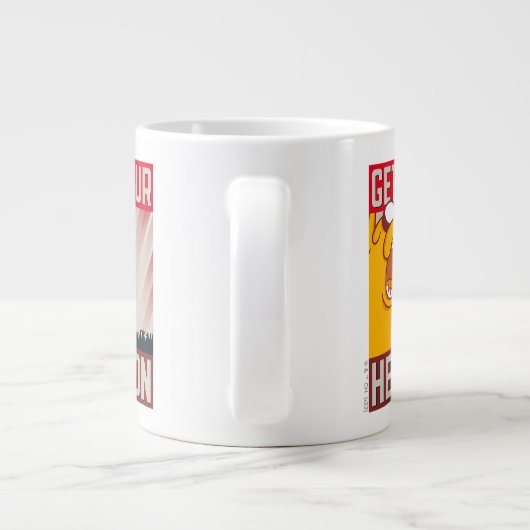 Abenteuerzeit | Jake "Get Your Hero On" Jumbo-Tasse (Rückseite)