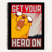 Abenteuerzeit | Jake "Get Your Hero On" Notizblock (Vorderseite)