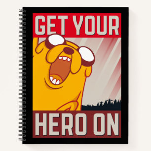 Abenteuerzeit Jake "Get Your Hero On" Notizblock