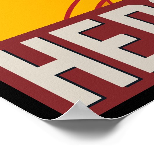 Abenteuerzeit | Jake "Get Your Hero On" Poster (Ecke)