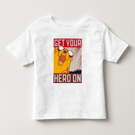 Abenteuerzeit | Jake "Get Your Hero On"-T - Shirt (Vorderseite)