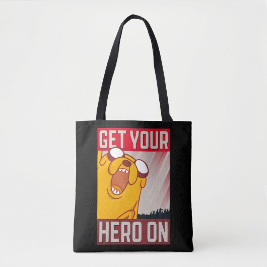 Abenteuerzeit | Jake "Get Your Hero On" Tasche (Vorderseite)