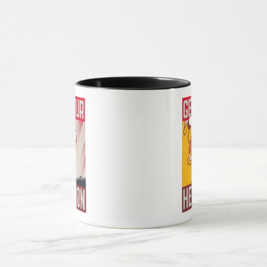 Abenteuerzeit | Jake "Get Your Hero On" Tasse (Zentrum)