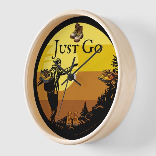 Abenteuerzeit "Just Go" Uhr (Winkel)