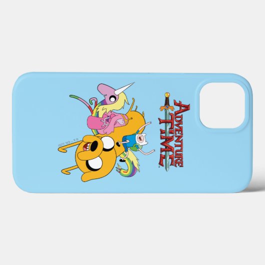 Abenteuerzeit | Lady, Bubblegum, Finn & Jake Case-Mate iPhone Hülle (Rückseite (Horizontal))