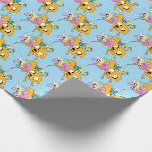 Abenteuerzeit | Lady, Bubblegum, Finn & Jake Geschenkpapier (Ecke)