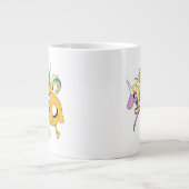 Abenteuerzeit | Lady, Bubblegum, Finn & Jake Jumbo-Tasse (Vorderseite)