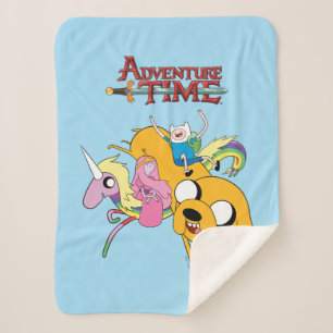 Abenteuerzeit   Lady, Bubblegum, Finn & Jake Sherpadecke