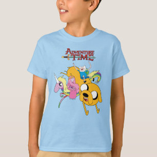 Abenteuerzeit   Lady, Bubblegum, Finn & Jake T-Shirt