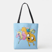 Abenteuerzeit | Lady, Bubblegum, Finn & Jake Tasche (Rückseite)
