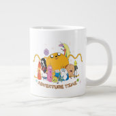 Abenteuerzeit | Large Jake Group Graphic Jumbo-Tasse (Rechts)