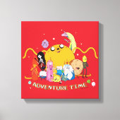 Abenteuerzeit | Large Jake Group Graphic Leinwanddruck (Vorderseite)