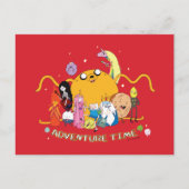 Abenteuerzeit | Large Jake Group Graphic Postkarte (Vorderseite)