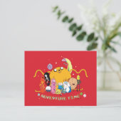 Abenteuerzeit | Large Jake Group Graphic Postkarte (Stehend Vorderseite)