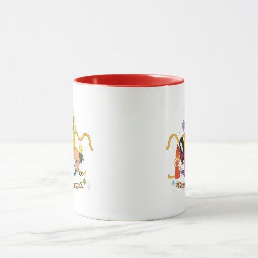Abenteuerzeit | Large Jake Group Graphic Tasse (Zentrum)
