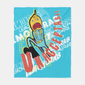 Abenteuerzeit | Lemon Grab "UNAKZEPTABLE" Fleecedecke (Vorderseite)