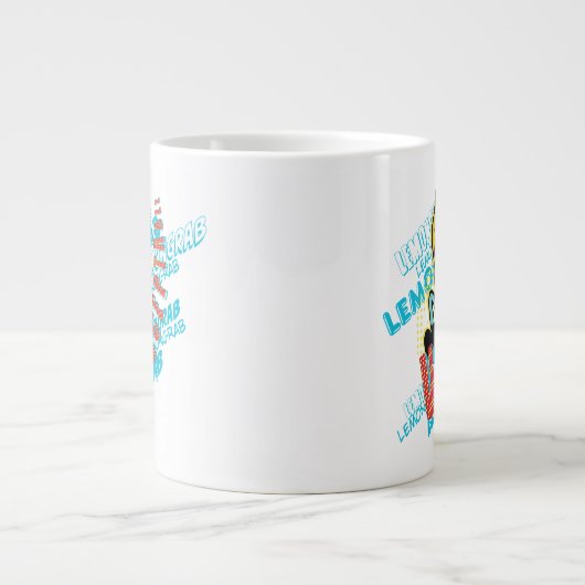 Abenteuerzeit | Lemon Grab "UNAKZEPTABLE" Jumbo-Tasse (Vorderseite)