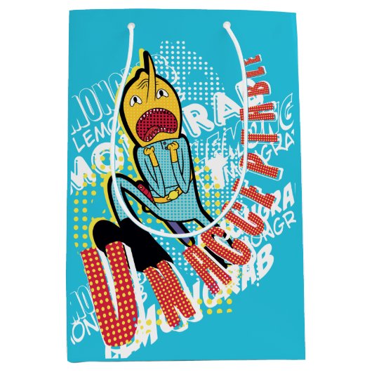 Abenteuerzeit | Lemon Grab "UNAKZEPTABLE" Mittlere Geschenktüte (Vorderseite)