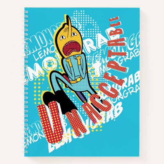Abenteuerzeit | Lemon Grab "UNAKZEPTABLE" Notizblock (Vorderseite)