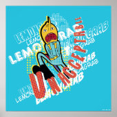 Abenteuerzeit | Lemon Grab "UNAKZEPTABLE" Poster (Vorne)