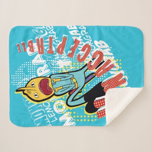 Abenteuerzeit | Lemon Grab "UNAKZEPTABLE" Sherpadecke (Vorderseite (Horizontal))