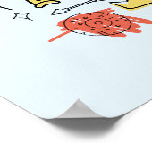 Abenteuerzeit | "Party" Jake Sketch Poster (Ecke)