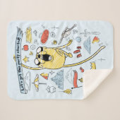 Abenteuerzeit | "Party" Jake Sketch Sherpadecke (Vorderseite (Horizontal))