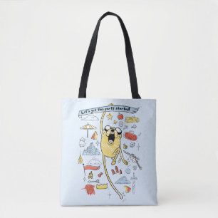 Abenteuerzeit "Party" Jake Sketch Tasche